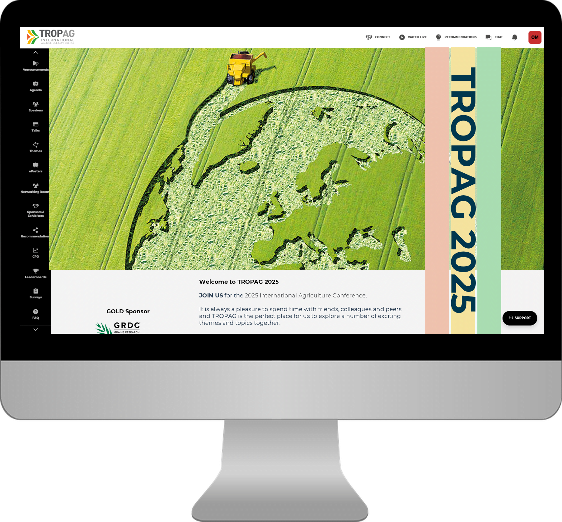 Technology website platform TROPAG 25
